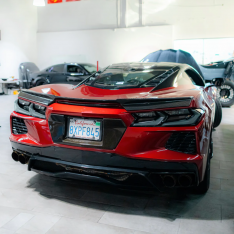 Auto Addict 2020-2026 Chevrolet Corvette C8 Euro Smoke Style LED Tail Lights Amber Seq Pair